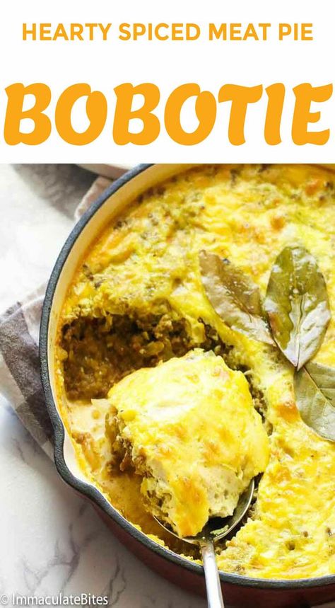 Keto Bobotie Recipe, Bobotie Recipe South Africa, Bobotie Recipe, Stew Fish, African Stew, South African Dishes, Clean Keto, Africa Food, African Cooking