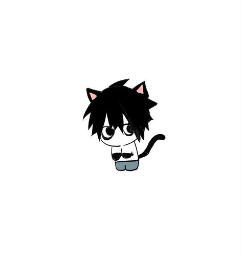 L Lawliet Chibi, L Lawliet Drawing, L Lawliet Pfp Manga, L Chibi, L Lawliet Banner, L Lawliet Profile Pic, L Lawliet, Nagito Komaeda, My Hero Academia Manga