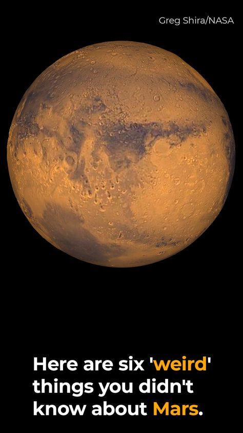 6 weird facts you didn’t know about Mars | Fluid Story | Kids News Mars Science Project For Kids, Mars School Project, Mars Facts For Kids, Mars Facts, Mars Model, Mars Project, Solar System Unit, Mars Poster, Work Folders