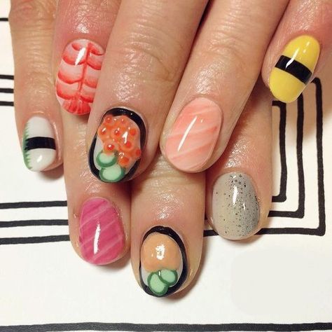 Kids Nail Designs, Food Nails, Nails Opi, Japanese Nail Art, Japanese Nails, Nails For Kids, Cute Nail Art, Fabulous Nails, Nail Art Inspiration