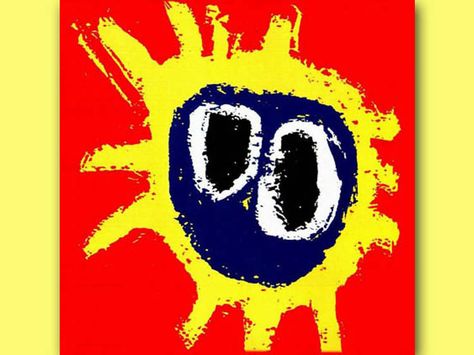 The best album covers of the 90s Dance Remix, Primal Scream, Cool Album Covers, Movin On, Acid House, Great Albums, Album Cover Design, Best Albums, Music City