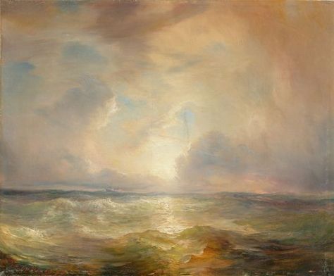 Seascape by Theodore Gudin, 1870. Oil on canvas. Historical Painting, Fairytale Art, Love Painting, Art Oil, Pretty Art, Beautiful Art, Oil On Canvas, Art Reference, Fairy Tales