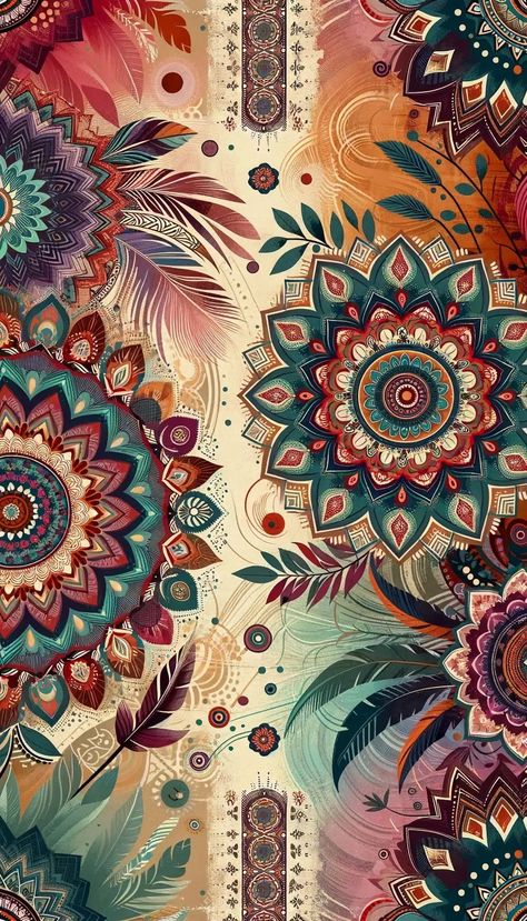 Mandala Background Wallpapers, Cute Wallpapers For Android, Android Wallpaper Art, Mandala Wallpaper, Mandala Background, Art Decor Diy, Art Gallery Wallpaper, Hippie Art, Beautiful Fantasy Art