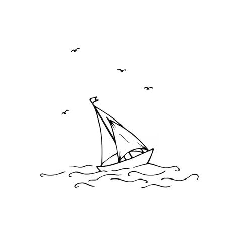 Boat Line Art Vectors, Photos and PSD files | Free Download Boat Line Drawing, Boat Line Art, Ship On The Sea, Boat Illustration, Boat Drawing, Micron Pen, Line Art Vector, Love Boat, Wall Picture