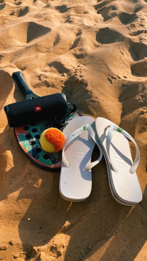 Beach Tennis Aesthetic, January Goals, Tennis Aesthetic, Beach Tennis, Beach Ball, Sports Lover, Body Health, Womens Flip Flop, Tree House