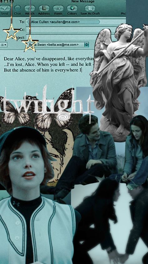 #twilight #bellaswan #edwardcullen #alicecullen #aesthetic #pinterest #shuffle Pinterest Shuffle, Twilight Winter, Twilight Wallpaper, Dear Alice, Twilight Aesthetic, Alice Cullen, Twilight Pictures, Breaking Dawn, Edward Cullen