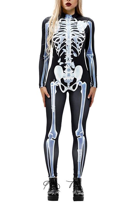 Skeleton Onesie, Halloween Costume Jumpsuit, Skeleton Bodysuit, Holiday Suits, Skeleton Halloween Costume, Bodysuit Costume, Halloween Clown, Costume For Women, Skeleton Halloween