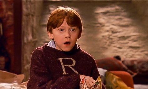 Harry Potter and the Sorcerer’s Stone - Ron Weasley - Whoa! Sorcerers Stone, Ron Weasley, Take A, Harry Potter, Gif, Stone