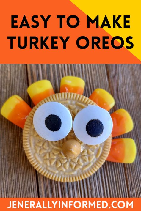 Turkey Oreos, Oreo Turkey Cookies, Thanksgiving Oreo Turkeys, Cute Thanksgiving Desserts, Oreo Turkey, Thanksgiving Turkey Cookies, Turkey Desserts, Easy Thanksgiving Turkey, Turkey Cookie