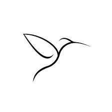 Image result for hummingbird tattoo black and white Bird Tattoo Outline, Hummingbird Tattoo Black, Hummingbird Tattoo Meaning, Redwood Tattoo, Small Hummingbird Tattoo, Rabe Tattoo, Simple Bird Tattoo, Hummingbird Tattoo, Bird Tattoo