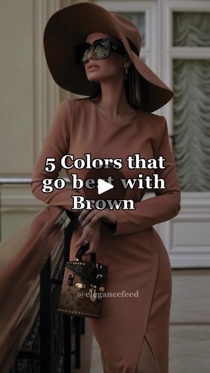 934K views · 14K reactions | Best brown color combos for an elegant look ⚜️ What color should I do next? Comment “Guide” and I’ll send you the full color combos and dressing ebook! ✨ #brownoutfit #brownoutfits #colorcombination #colorcombos #elegantcolors #elegantcolorscheme #outfitideas2023 #elegantoutfitsideas #elegantoutfitinspo #brownoutfitinspo #fashionstyle #richcolorpalette #oldmoneyaesthetic | Elegance Feed | Elegance Feed · Original audio Brown Color Combos Outfits, Color Combos Outfit, Beige Pants, Brown Outfit, Elegant Look, Rich Color Palette, Old Money Aesthetic, Colourful Outfits, Color Combos