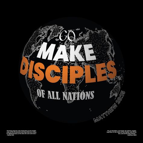 Go ye into the world, make disciples of all nations... Matthew 28:15 #christ #jesus #minimaldesign #patterndesign #graphicdesign #minimalstyle #minimal_perfection #minimalart #simpleart #print #visualartist #designfeed #minimalmood #textiledesign #minimalart #designinspiration #graphicdesigners #graphicdesigndaily #graphicdesigncommunity #artwork #typography #photoshop #instagood #albumart #albumartwork #dopedesign #itsnicethat #posterunion #postereveryday #photoshopartist #photoshopartwork Go Make Disciples Of All Nations, Typography Photoshop, Make Disciples Of All Nations, Go And Make Disciples, Photoshop Artwork, Matthew 28, Its Nice That, Holy Ghost, Minimal Art