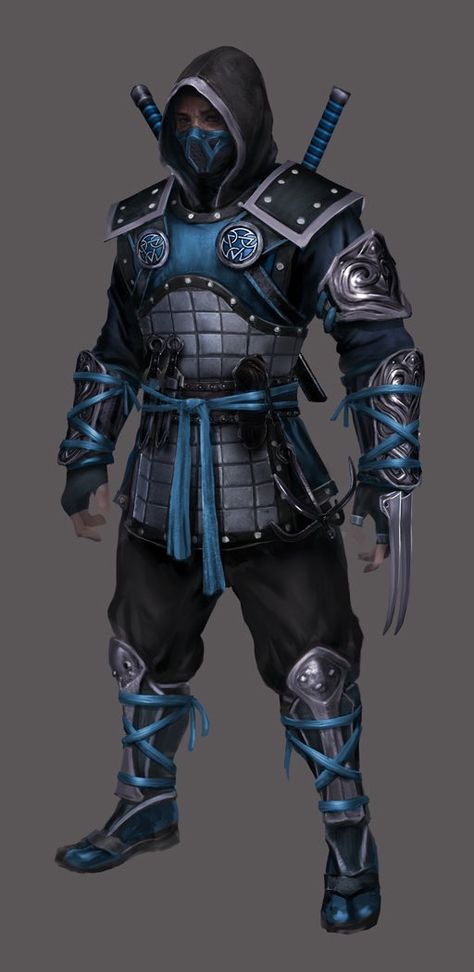 Lin Kuei Concept Art Lin Kuei, Armadura Ninja, Guerriero Samurai, Heavy Armor, Claude Van Damme, Arte Ninja, Ninja Art, Shadow Warrior, Japanese Warrior