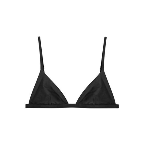 Matteau Swim | Petite Triangle Bikini Top - Black | My Chameleon ($66) ❤ liked on Polyvore featuring swimwear, bikinis, bikini tops, tops, bras, underwear, accessories, black tankini top, tankini tops and swimming bikini Matteau Swim, Triangle Bras, Tops Bras, Lingerie Petite, Triangle Swimsuit Top, Petite Lingerie, Black Swimsuit Top, Petite Swimwear, Black Tankini Top