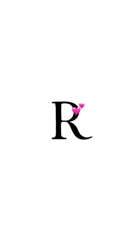 R Initial Wallpaper, R Wallpaper Letter Aesthetic, Coquette Pictures, R Wallpaper, Iphone Wallpaper Glitter, Emoji For Instagram, Aesthetic Letters, Cute Love Quotes For Him, Romantic Things