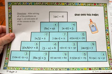 Absolute Value Equations Inequalities Activities, Mitosis And Meiosis, Multi Step Equations Worksheets, Graphing Quadratics, Absolute Value Inequalities, Algebraic Equations, 7th Grade Math Worksheets, Literal Equations, Solving Inequalities