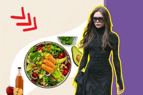 I tried Victoria Beckham's strict diet Victoria Beckham Diet, Green Monster Smoothie, Ezekiel Bread, The Letter I, Celebrity Diets, Fish And Chicken, Strict Diet, Diet Drinks, Nutrient Dense Food