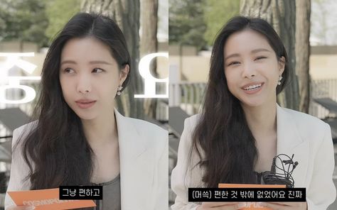 Netizens wonder what Na-Eun did to her face and says she looked much better before any procedures Na Eun, Son Na Eun, Love For Her, Touching Herself, Natural Face, Long Time Ago, Her Smile, Plastic Surgery, Over The Years