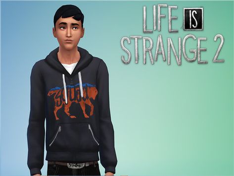 Sims 4 Life Is Strange, Life Is Strange 2 Sean, Wolf Squad, Life Is Strange 2, Lis 2, Winter Turtleneck, The Sims 4 Packs, Tumblr Sims 4, Mens Life