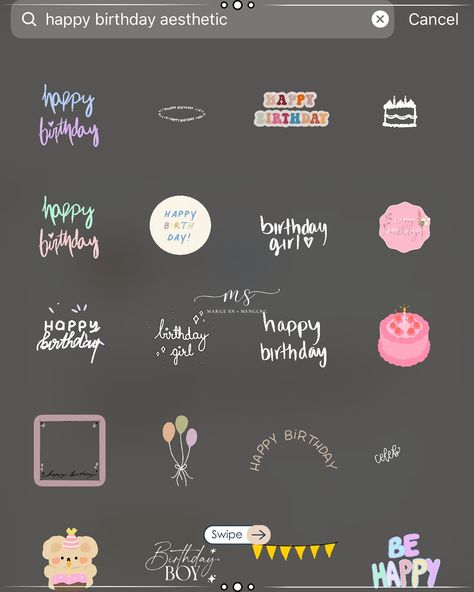 — another batch of cutesy instagram story sticker / gif ideas for BIRTHDAYS! ⋆. 𐙚 ˚ 1. Go to IG story 2. Tap sticker icon 3. Search keywords 4. Choose gifs and adjust based on your preference 5. Post your IG story! Drop your questions below and i will try to answer ⋆. 𐙚 ˚ #instagramstory #coffee #instagramstickers #instagramtips #fyp #instagramgifs #margesn #instagramstory #cute #tipsandtricks #smm #happybirthday Insta Sticker, Instagram Story Sticker, Sticker Icon, Gif Ideas, Insta Stickers, Story Sticker, Happy Birthday Girls, Instagram Stickers, Birthday Stickers