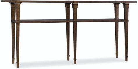 Hooker Furniture - 5589-85001-DKW - Skinny Console Table - Hooker Furniture has been helping people create beautiful homes for more than 90 years with home furnishings of enduring quality. Hooker Furniture Living Room, Living Room Console, Hooker Furniture, Wood Console Table, Wood Console, Sofa Tables, Console Tables, Living Room Table, Quality Furniture