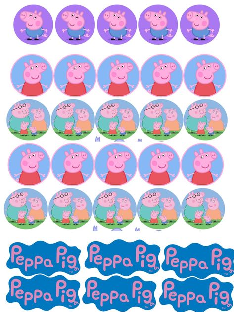 Topo para cupcake Peppa Bolo Da Peppa Pig, Pig Birthday Cakes, Peppa Pig Birthday Party, Book Pictures, Peppa Pig Party, Pig Party, Peppa Pig Birthday, Pig Birthday, Pop Up Book