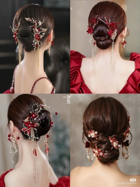 Asian bridal hair