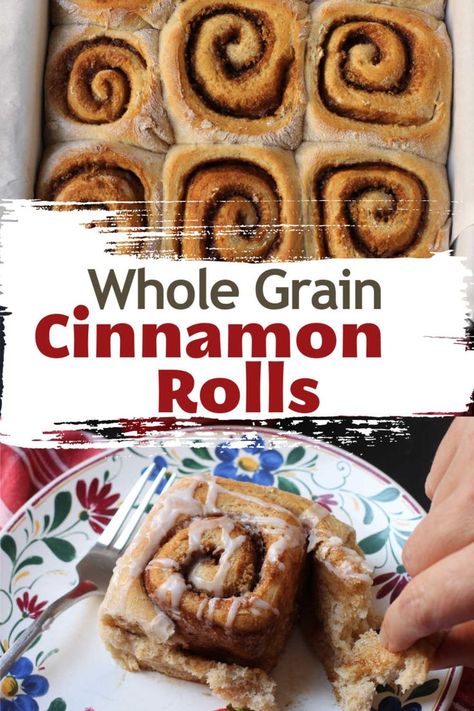 Wheat Cinnamon Rolls, Wheat Recipes, Breakfast Rolls, Baked Rolls, Dough Ingredients, Sticky Buns, Cinnamon Rolls Homemade, Easy Cinnamon, Cinnamon Rolls Recipe