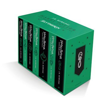 Harry Potter Box Set, Hogwarts Library, Harry Potter Hogwarts Houses, Kate Greenaway, Harry Potter Disney, Harry Potter Slytherin, Rowling Harry Potter, The Goblet Of Fire, Slytherin Harry Potter