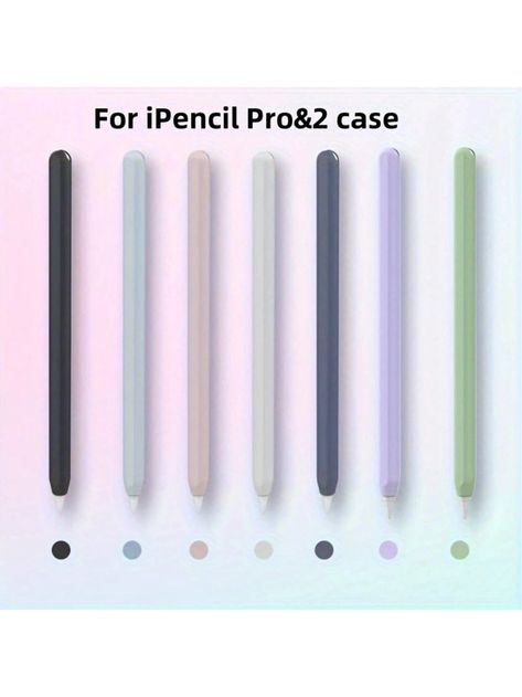 Silicone Skin Sleeve Cover Compatible With Apple Pencil Pro&2nd Generation Protective Sleeve Skin Accessories With 3pcs Apple Pencil Tips CoverI discovered amazing products on SHEIN.com, come check them out! Apple Pencil Skin, Stylus Pen, Pen Case, Apple Pencil, Kids Beachwear, Amazing Products, Maternity Bag, Women Clothes Sale, Cell Phone Accessories