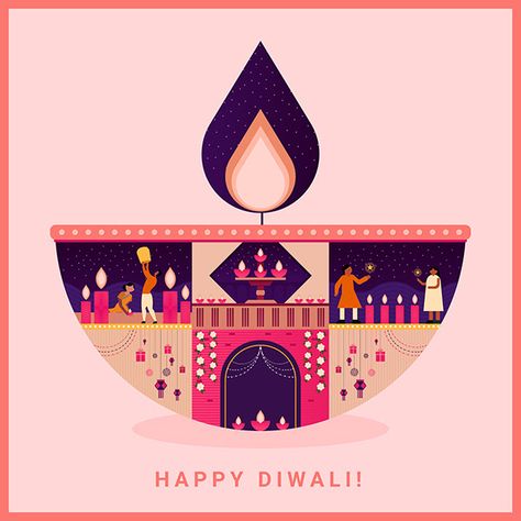 Happy Diwali (Pinterest India) on Behance Happy Diwali Poster, Diwali Drawing, Happy Diwali Wallpapers, Diwali Greeting, Diwali Wallpaper, Diwali Design, Diwali Poster, Diwali Pictures, Happy Diwali Images