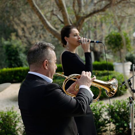 Every love story needs a soundtrack, and @firstclass.au showed us that every wedding needs a live jazz band 🎺🎼🎷 . . . An intimate Italian soirée, crafted by a dream team of creatives. 📸 @abbymuendelphoto Concept Curator: @sahrajamesphotography Venue: @redleafwollombi Celebrant: @we.chose.april.rose Styling & Coordination: @mayd.byrhi Stationery & Signage: @mayd.byrhi Florist: @electricstems Dress Boutique: @astonbridal Hair & Make Up Artist: @taylahturnermakeup Content Creation: @... Live Jazz, Jazz Band, Show Us, Content Creation, Boutique Dresses, Soundtrack, Dream Team, Makeup Artist, Love Story