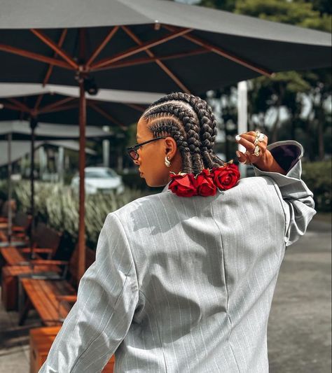 Braided Cornrow Hairstyles, Box Braids Hairstyles For Black Women, Cute Box Braids Hairstyles, Quick Braided Hairstyles, Protective Hairstyles Braids, Hair Twist Styles, Hair Affair, Natural Hair Braids, Natural Hair Inspiration