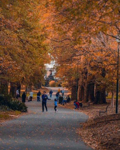 Walking Perspective, Tudor Village, Melbourne Garden, Visit Melbourne, South Melbourne, Instagram Autumn, Victoria Park, Melbourne Victoria, Autumn Days