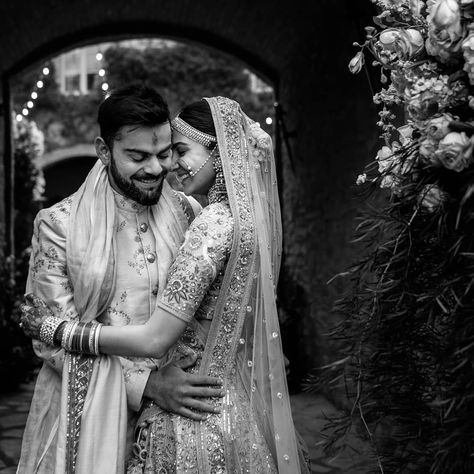 3.1m Likes, 16.2k Comments - AnushkaSharma1588 (@anushkasharma) on Instagram: “"To love another person is to see the face of God" -Victor Hugo  The thing about love is that it's…” Indian Wedding Pictures, शादी की तस्वीरें, Virat And Anushka, Indian Wedding Poses, Second Wedding Anniversary, 2nd Wedding Anniversary, Indian Wedding Photography Couples, Wedding Portrait Poses, Indian Wedding Couple Photography