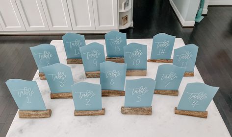 Beachy Wedding Table Numbers, Sea Glass Table Numbers, Driftwood Table Numbers, Nautical Table Numbers, Stained Glass Table Numbers, Beachy Seating Chart Wedding, Nautical Seating Chart Wedding, Coastal Table Numbers, Seaglass Wedding Theme