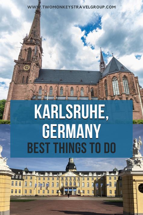 15 Best Things To Do in Karlsruhe, Germany Cities In Germany, Sightseeing Bus, Travel Germany, Visit Germany, European Destinations, Europe Travel Destinations, Beautiful Places To Travel, Travel Goals, European Travel