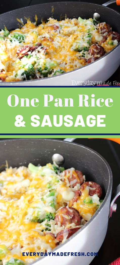 Cheese Sausage And Rice, Beef Sausage And Rice Recipes, Cheese Smoked Sausage Recipes, Broccoli And Sausage Recipes, Sausage Rice And Cheese Casserole, Better Cheddar Sausage Recipes, Cheddar Smoked Sausage Recipes, Sausage Rice And Broccoli, Sausage Rice Broccoli Cheese