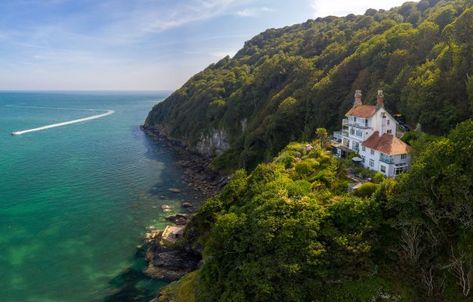 Seven of the best waterside houses for sale in Britain today Edwardian House, Cottage By The Sea, Beach Shack, Waterfront Property, Semi Detached House, Cool Countries, Houses For Sale, Garden Room, Estate Agents