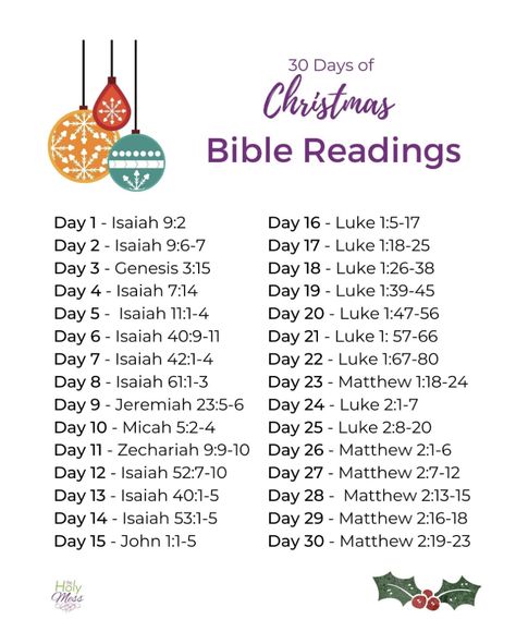 Bible Verses For December, Christmas Bible Study For Women, December Bible Verses, December Devotional, December Bible Reading Plan, Bible Reading Plan For Women, Christ Aesthetic, Christmas Readings, December Prayers