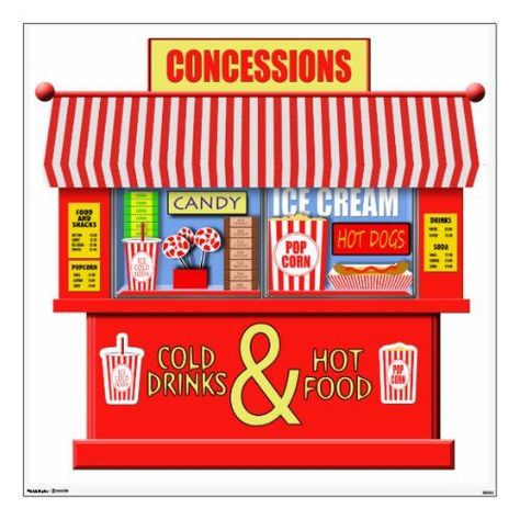 $133.00 | Colorful Movie Concessions Stand #movie, concessions, concessions signs, movie birthday party, hollywood birthday party, popcorn, hot food, cold drinks, home theater, concessions sign Movie Theater Concession Stand, Home Theater Room Decor, Drive In Date, Hollywood Birthday Parties, Colorful Movie, Popcorn Stand, Theater Room Decor, Carnival Photography, Ice Cream Snacks