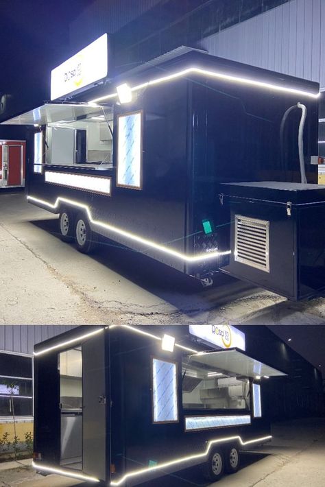 Truck Restaurant, Barbeque Grill Design, Burger Van, Car Information, Mobile Restaurant, Food Trailer For Sale, Food Trailers, Mobile Coffee Shop, Coffee Trailer