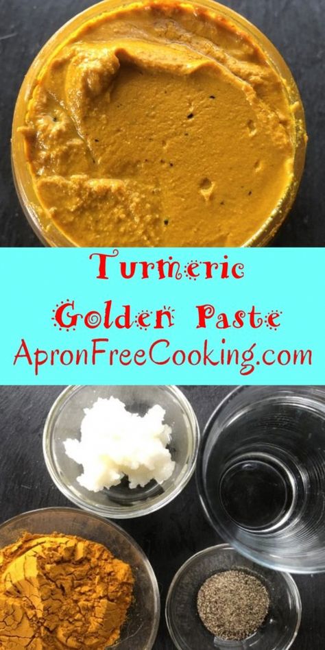 #FoodsThatAreGoodForYourHealth Tumeric Paste Recipe, Golden Milk Paste, Golden Paste Recipe, Golden Paste, Golden Milk Recipe, Turmeric Paste, Turmeric Recipes, Paste Recipe, Brown Spots Removal