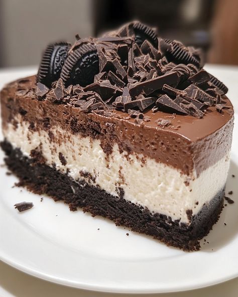 Choco Cheesecake, Crushed Oreo, Cheesecake Ingredients, Cheesecake Oreo, Baking List, Oreo Chocolate, Food Reference, Sugary Food, Tea Cake