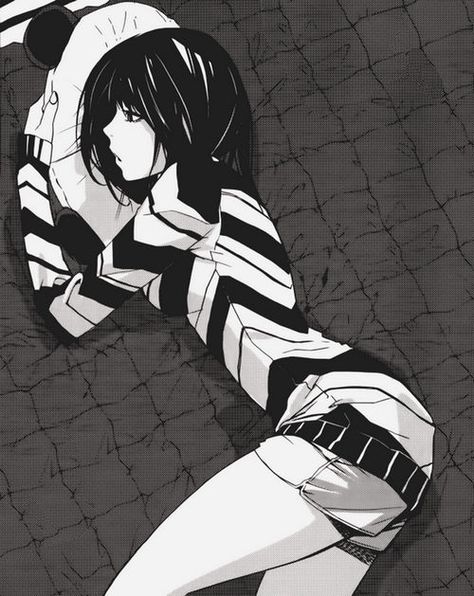 We all feel like we just want to sleep and never wake up. An Anime, Black And White, Anime, White, Black