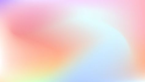 Free Holographic, Multicolor, Unicorn Vector Gradients - 25 Aura, Pink, Blue, White