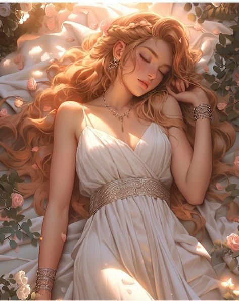 Aphrodite Art, Greek Goddess Art, Greek Dress, Aphrodite Goddess, Goddess Aesthetic, Greek Women, Foto Poses, Goddess Of Love, Goddess Art