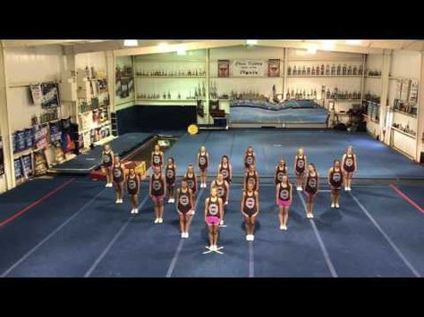 Easy Cheer Stunts, Peewee Cheer, Cheer Videos, Cheering Quotes, Cheerleading Chants, Cheerleading Tryouts, Cheerleading Videos, Cheer Music, Cheer Dance Routines