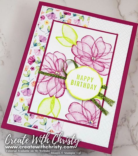 Stampinup Translucent Florals, Stampin Up Delightful Floral Dsp, Su Translucent Florals, Stampin Up Translucent Florals Bundle, Stampin Up Translucent Floral Cards, Translucent Florals Stampin Up Cards, Translucent Flowers, Translucent Florals, Diy Crafts Tutorials