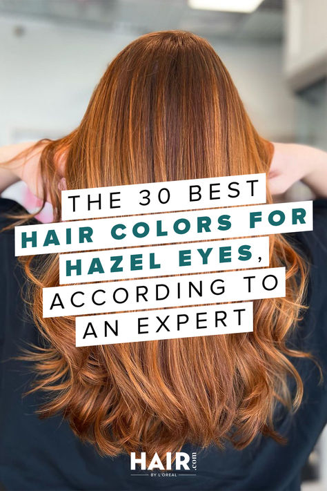 These are the 30 hair colors for hazel eyes you'll want to ask your stylist about, whether you want to keep it simple or try a daring shade. Hazel Eyes With Gold Flecks Hair Color, Fall Hair Color Ideas For Green Eyes, 8rg Hair Color, Urban Hair Colour, Best Hair Colour For Hazel Green Eyes, Hair Color Ideas For Hazel Eyes Colour, Hair Color Ideas For Autumn Skin, Hazel Eyes Fair Skin Hair Colors, Green Eyes And Hair Color